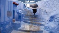 أجواء ممطرة بمدينة شفشاون